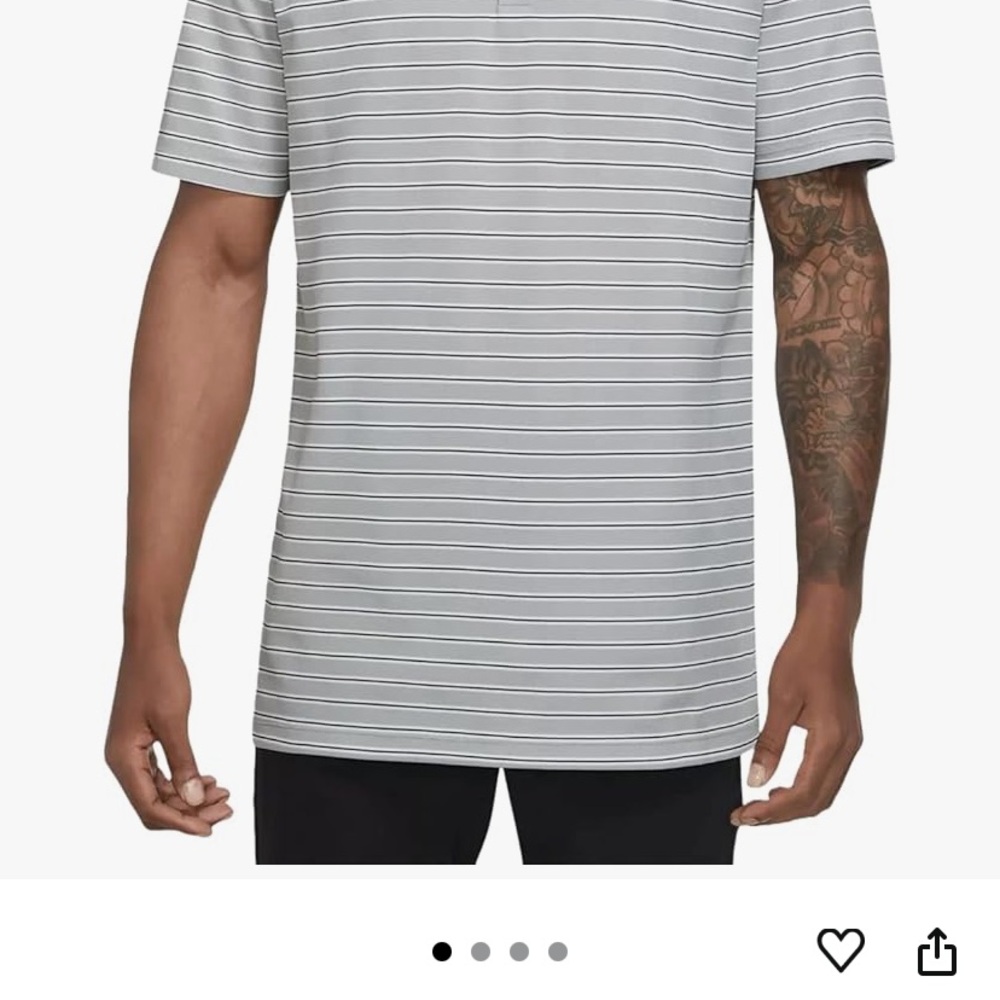 Nike Men's Dri-fit Victory Stripe Polo